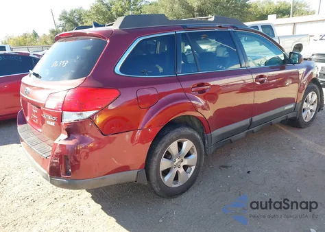 2011 Subaru Outback 2.5I Premium z USA, uszkodzony, nr VIN 4S4BRBHC0B3348905